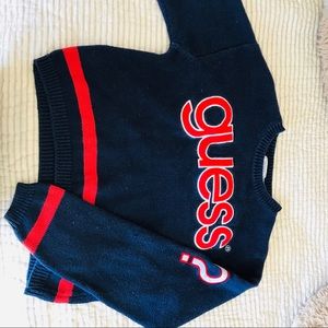 Long sleeve guess sweater.